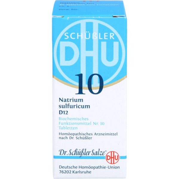 BIOCHEMIE DHU 10 Natrium sulfuricum D 12 Tabletten 80 St.