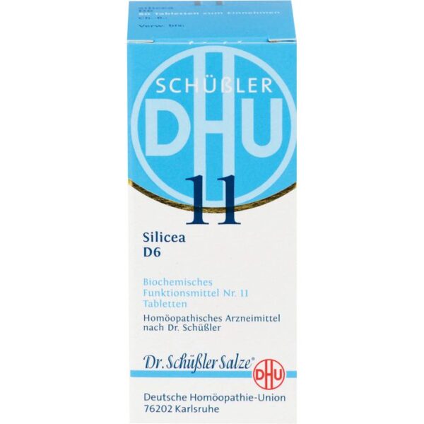 BIOCHEMIE DHU 11 Silicea D 6 Tabletten 80 St.