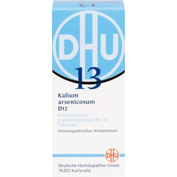 BIOCHEMIE DHU 13 Kalium arsenicosum D 12 Tabletten 80 St.