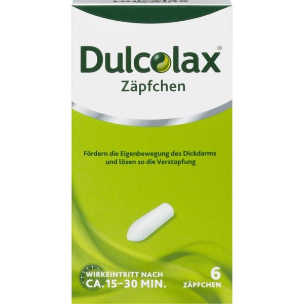 DULCOLAX 10 mg Zäpfchen 6 St.