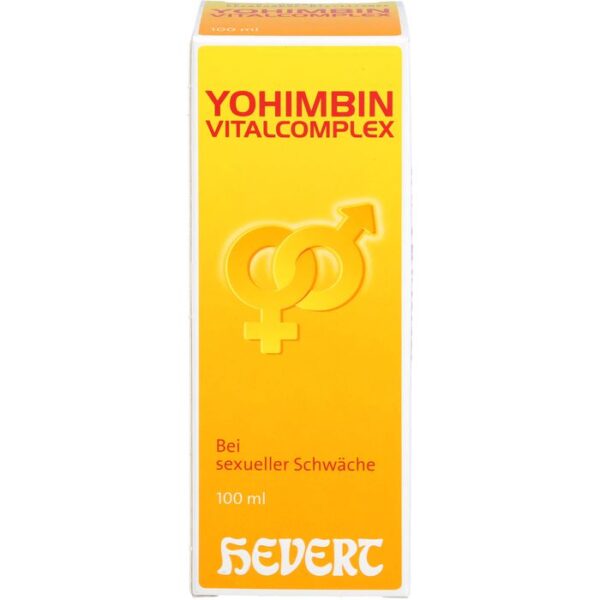 YOHIMBIN Vitalcomplex Hevert Tropfen 100 ml