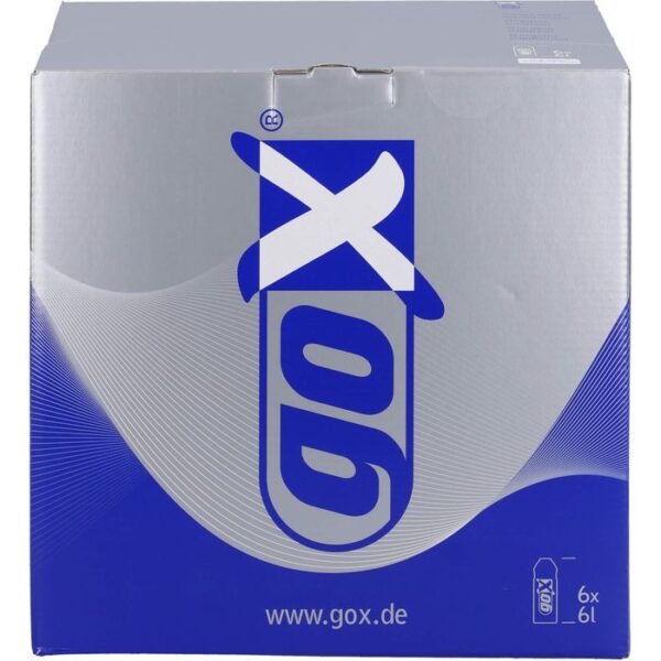 GOX Sauerstoff medizin.Zwecke Sixpack 36 l