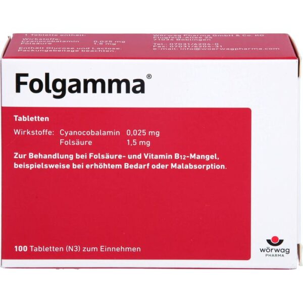 FOLGAMMA Tabletten 100 St.