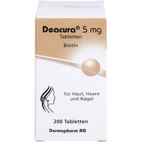 DEACURA 5 mg Tabletten 200 St.