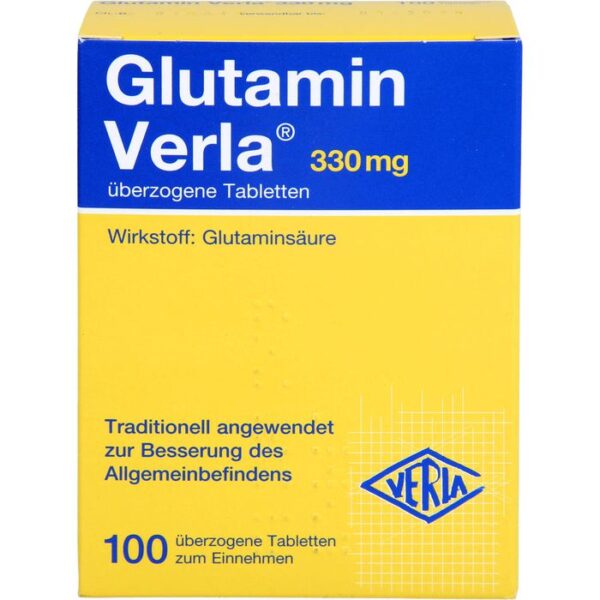 GLUTAMIN VERLA überzogene Tabletten 100 St.