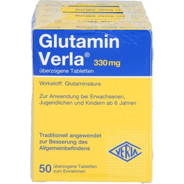 GLUTAMIN VERLA überzogene Tabletten 250 St.