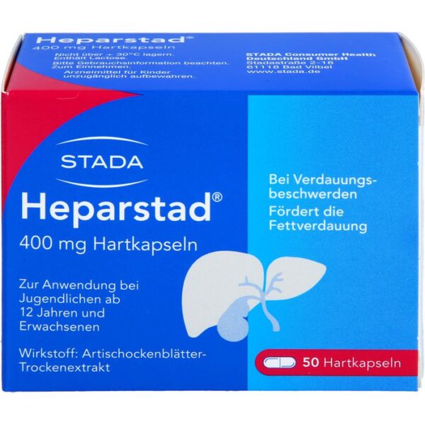 HEPARSTAD Artischocken Kapseln 50 St.