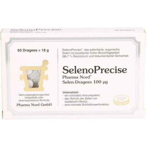 SELENOPRECISE 100 µg Pharma Nord Dragees 60 St.