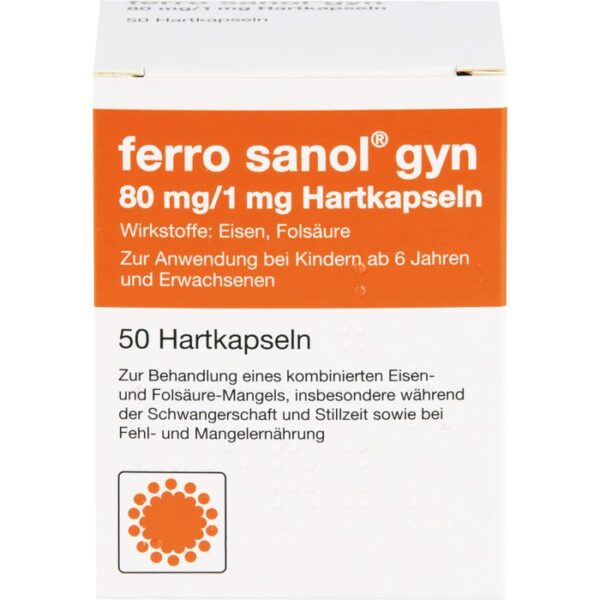 FERRO SANOL gyn Hartkaps.m.msr.überz.Pellets 50 St.