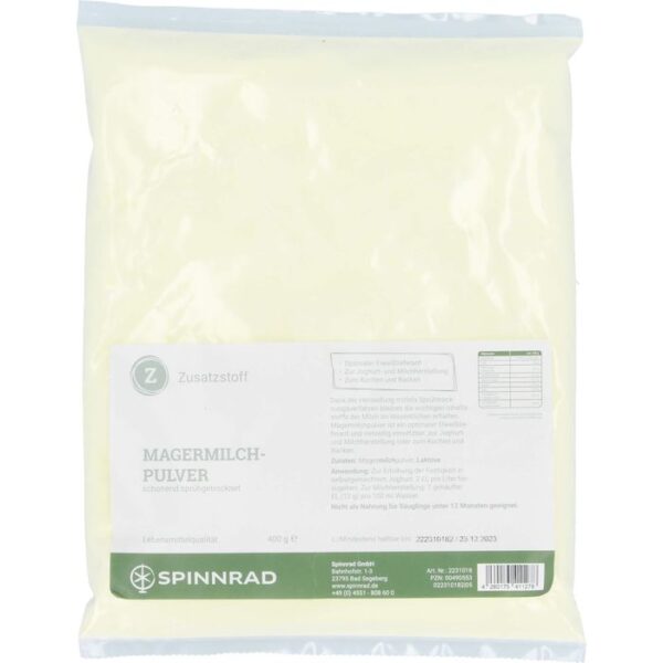 MAGERMILCHPULVER 400 g