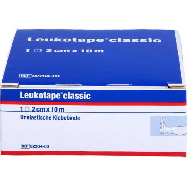 LEUKOTAPE Classic 2 cmx10 m weiß 1 St.