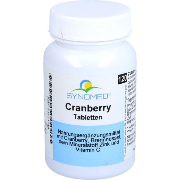 CRANBERRY TABLETTEN 120 St.