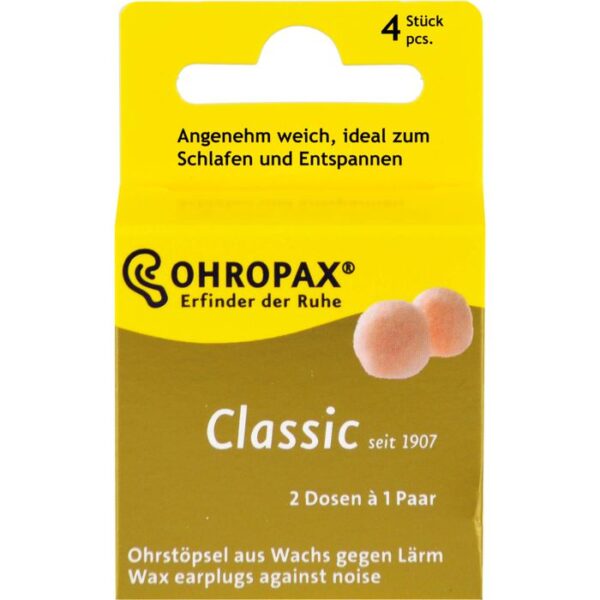 OHROPAX Classic Ohrstöpsel 4 St.