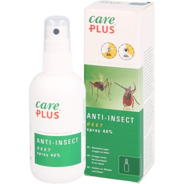 CARE PLUS Deet Anti Insect Spray 40% 100 ml