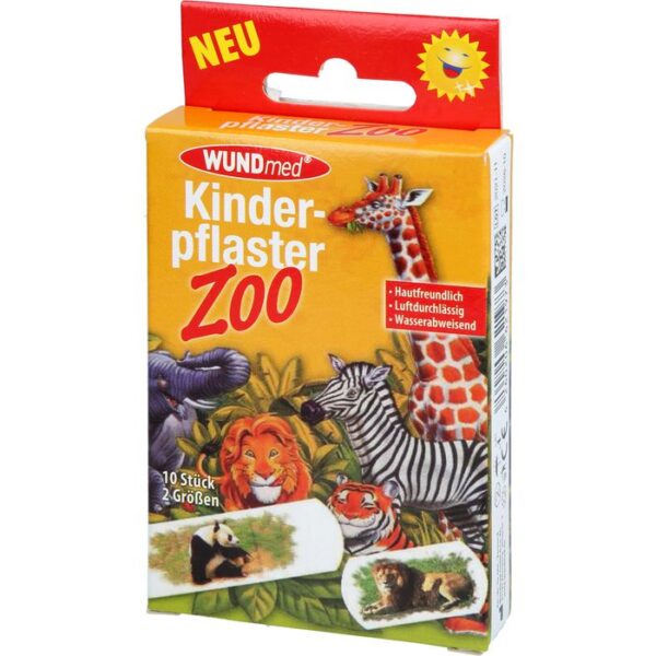 KINDERPFLASTER Zoo 2 Größen 10 St.