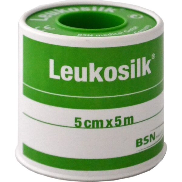 LEUKOSILK 5 cmx5 m 1 St.