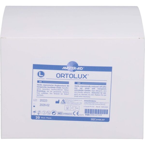 ORTOLUX Uhrglasverband large 20 St.