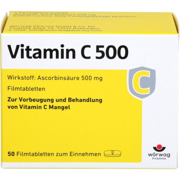 VITAMIN C 500 Filmtabletten 50 St.