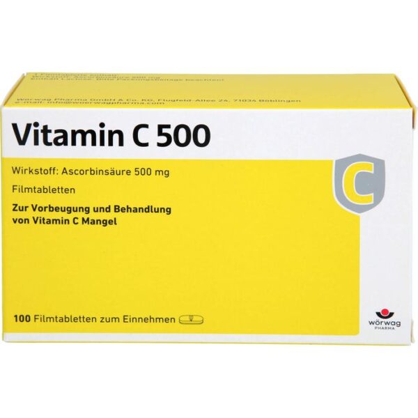 VITAMIN C 500 Filmtabletten 100 St.