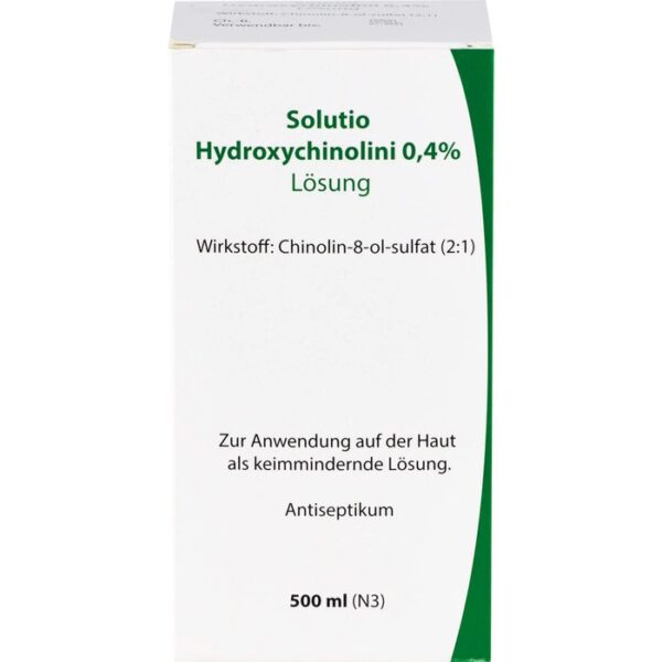 SOLUTIO HYDROXYCHIN. 0,4% 500 ml