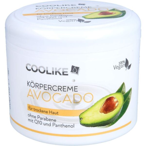 AVOCADO KÖRPERCREME Q10 500 ml