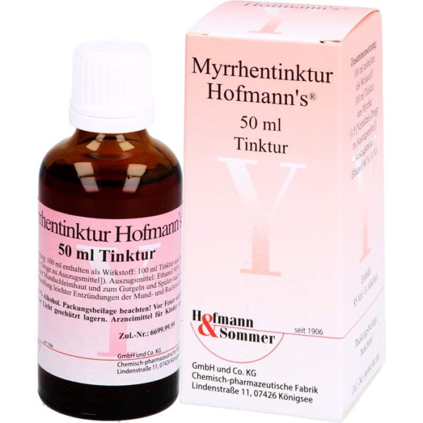 MYRRHENTINKTUR Hofmann's 50 ml