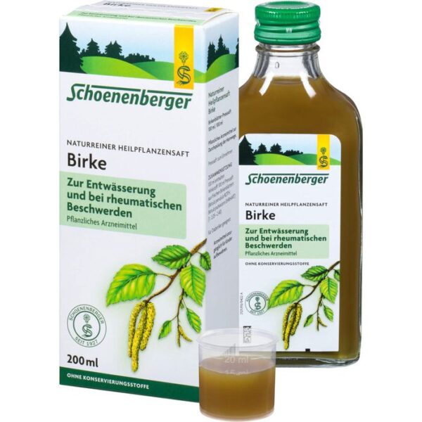 BIRKENSAFT Schoenenberger Heilpflanzensäfte 200 ml