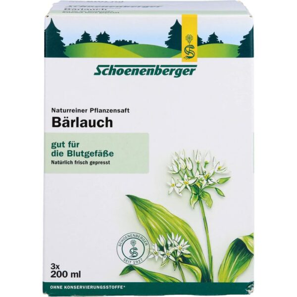 BÄRLAUCH SAFT Schoenenberger Heilpflanzensäfte 600 ml