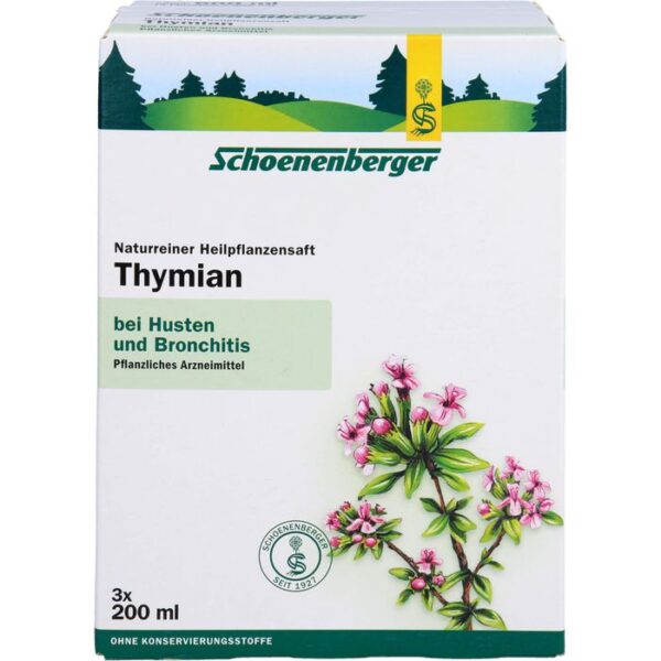 THYMIAN SAFT Schoenenberger Heilpflanzensäfte 600 ml