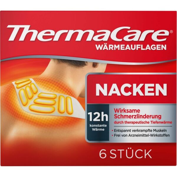 THERMACARE Nacken/Schulter Auflagen z.Schmerzlind. 6 St.