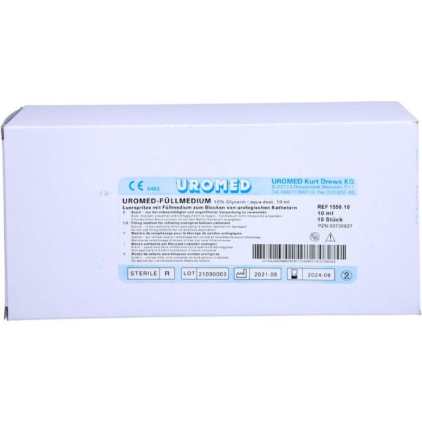 UROMED Füllmedium 10 ml 155010 10 St.