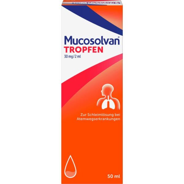 MUCOSOLVAN Tropfen 30 mg/2 ml 50 ml