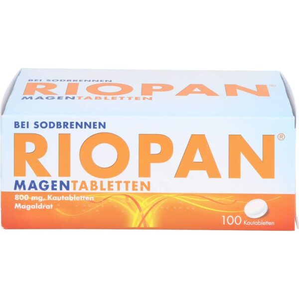 RIOPAN Magen Tabletten Kautabletten 100 St.