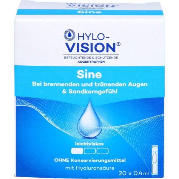 HYLO-VISION sine Einzeldosispipetten 8 ml