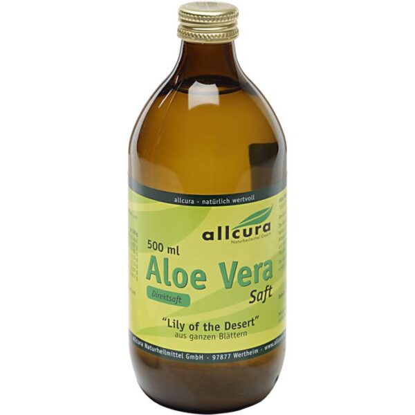 ALOE VERA SAFT Ganzblatt 500 ml