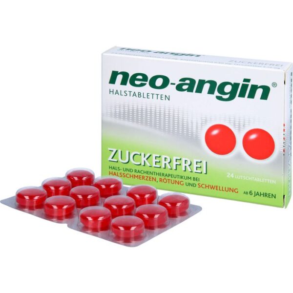 NEO-ANGIN Halstabletten zuckerfrei 24 St.