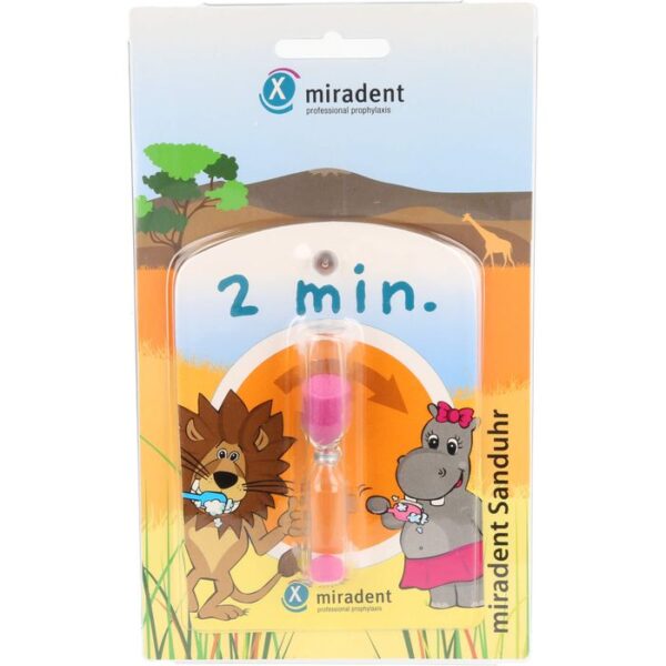 MIRADENT Kinder-Zahnputzuhr Sanduhr 1 St.