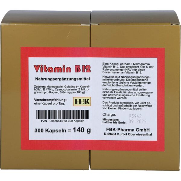 VITAMIN B12 KAPSELN 300 St.