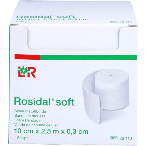 ROSIDAL Soft Binde 10x0,3 cmx2,5 m 1 St.