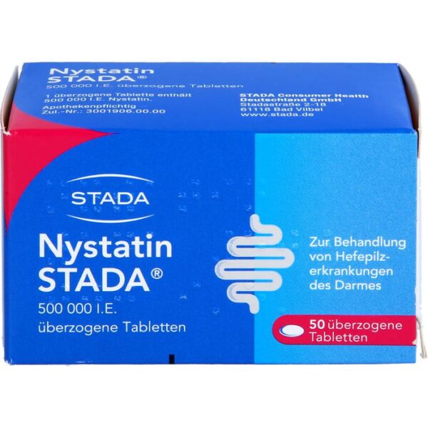 NYSTATIN STADA 500.000 I.E. überzogene Tab. 50 St.