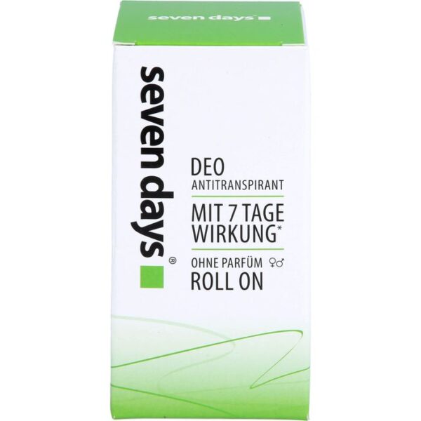 SEVEN DAYS Das Antitranspirant Roll-on Big Ball 50 ml