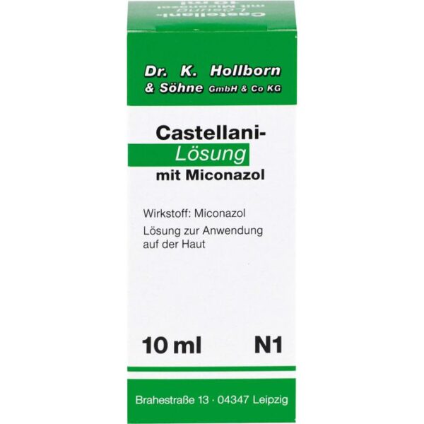 CASTELLANI m. Miconazol Lösung 10 ml