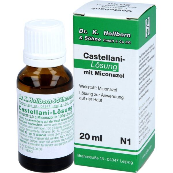 CASTELLANI m. Miconazol Lösung 20 ml