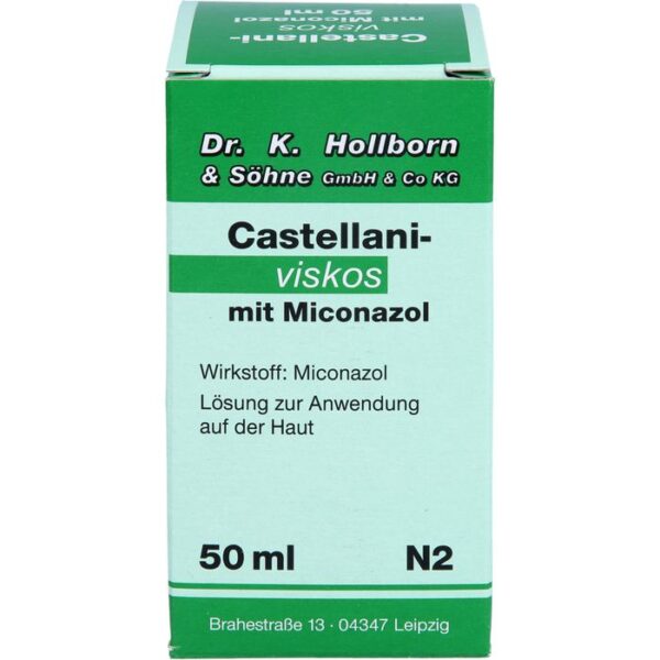 CASTELLANI viskos m. Miconazol Lösung 50 ml