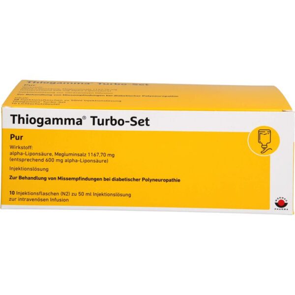 THIOGAMMA Turbo Set Pur Injektionsflaschen 500 ml