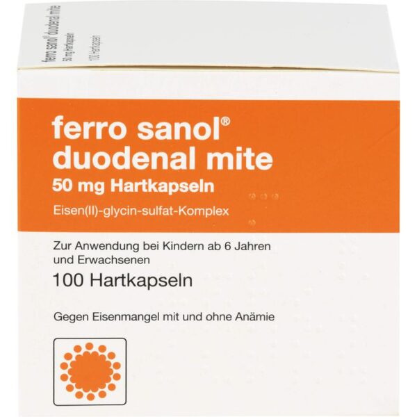 FERRO SANOL duodenal mite 50 mg magensaftr.Hartk. 100 St.