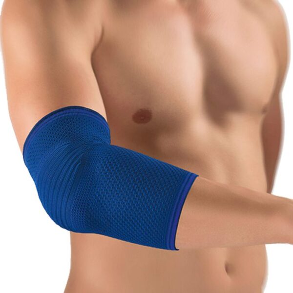 BORT KubiTal Ellenbogen-Polster-Bandage M blau 1 St.