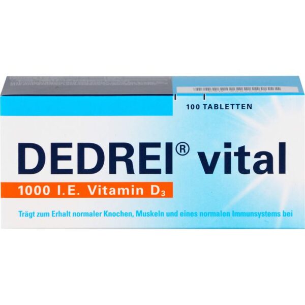 DEDREI vital Tabletten 100 St.