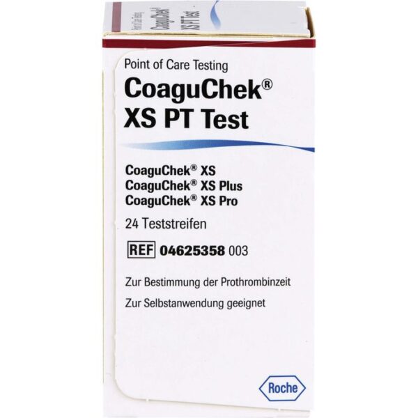 COAGUCHEK XS PT Test 24 St.