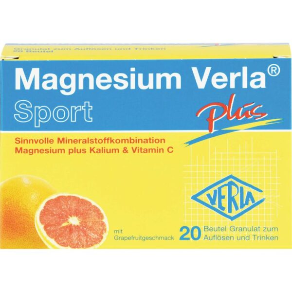 MAGNESIUM VERLA plus Granulat 20 St.